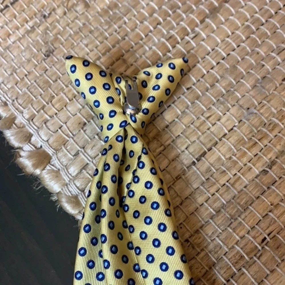Chaps Ralph Lauren Yellow Youth Clip On‎ Tie
